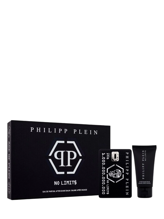Set Philipp Plein No Limits, pentru bărbați: apă de parfum 50 ml + balsam după bărbierit hidratant 50 ml