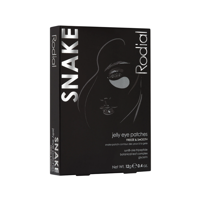 Set plasturi gel pentru ochi Rodial Snake, cu efect de netezire, 4 buc