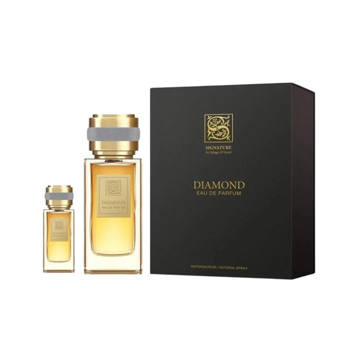 Set apă de parfum Signature Sillage D'Orient Diamond, pentru femei, 100 ml + miniatură 15 ml