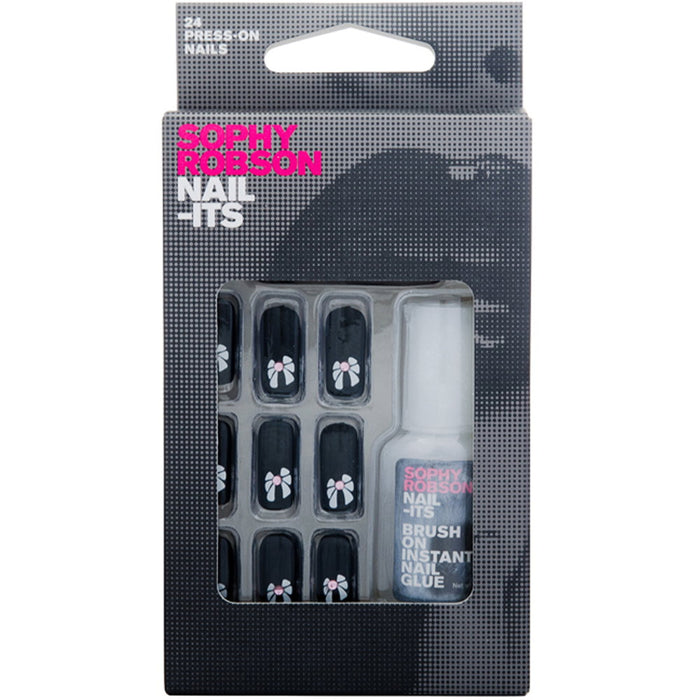 Set unghii artificiale Sophy Robson Nail-Its + adeziv, 24 buc