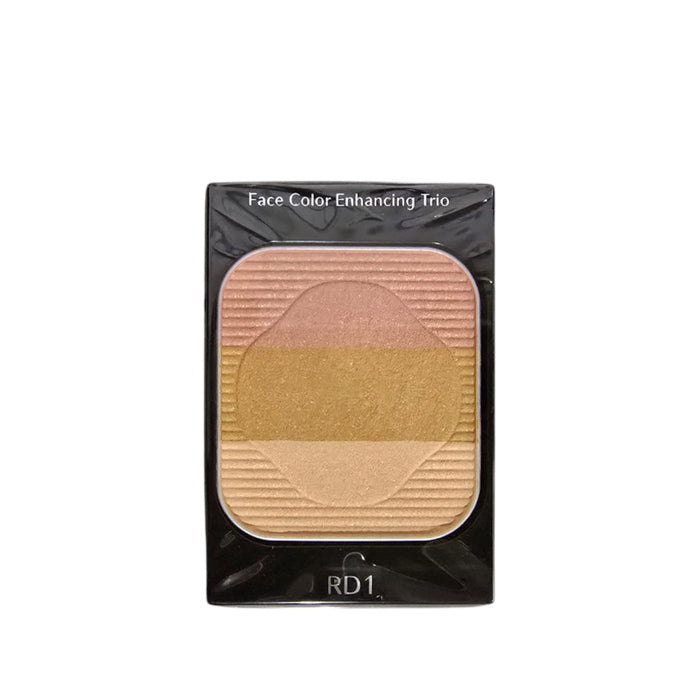 Paletă de față Shiseido Face Color Enhancing Trio, nuanța RD1 Apple, 3 nuanțe, 7 g, tester
