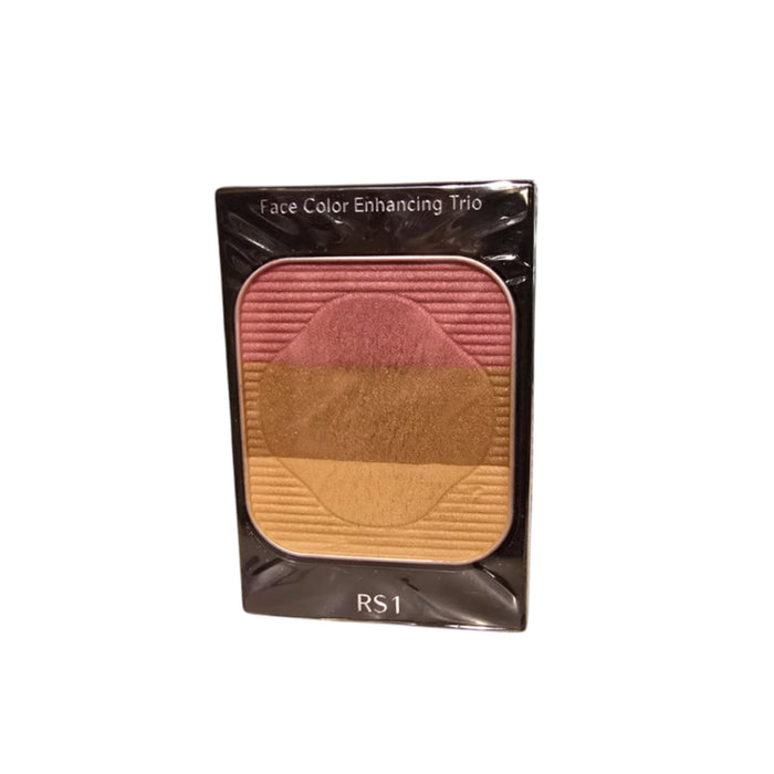 Paletă de față Shiseido Face Color Enhancing Trio, nuanța RS1 Prună, 3 nuanțe, 7 g, tester