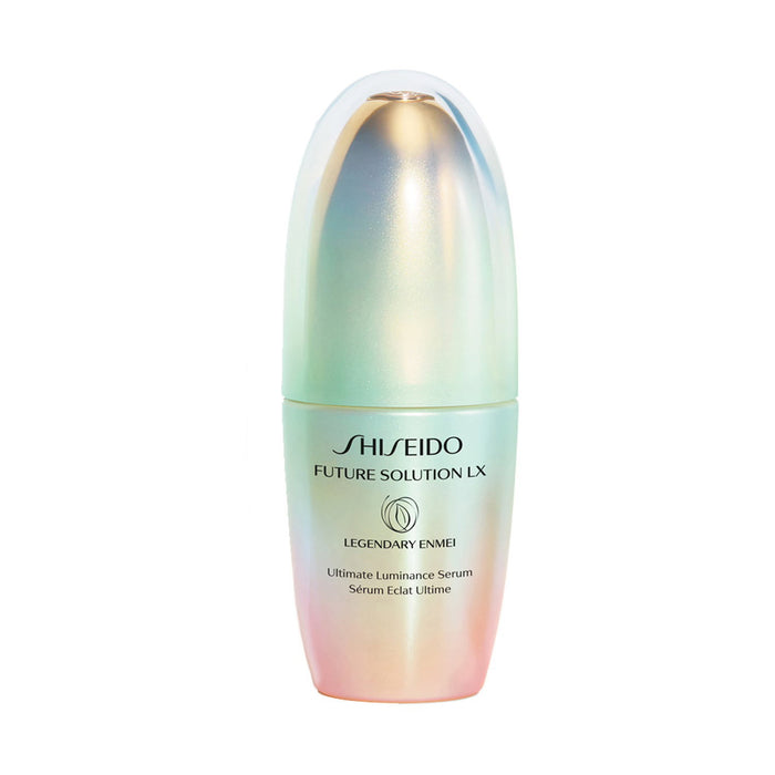 Ser facial Shiseido Future Solution LX Legendary Enmei Ultimate Luminance, iluminant, zi și noapte, 30 ml