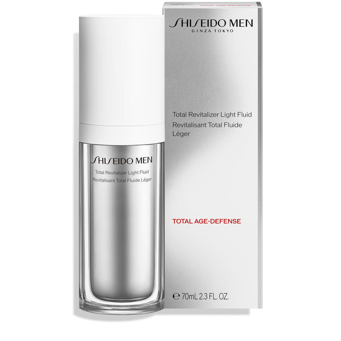 Fluid de față Shiseido Men Total Revitalizer Light Fluid, revitalizant, 70 ml