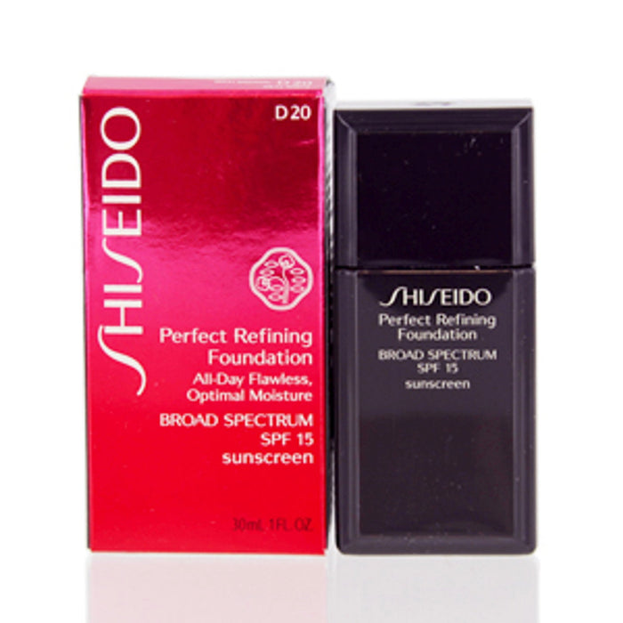 Fond de ten lichid Shiseido Perfect Refining, hidratant, nuanța D20 Maro bogat, SPF 15, 30 ml