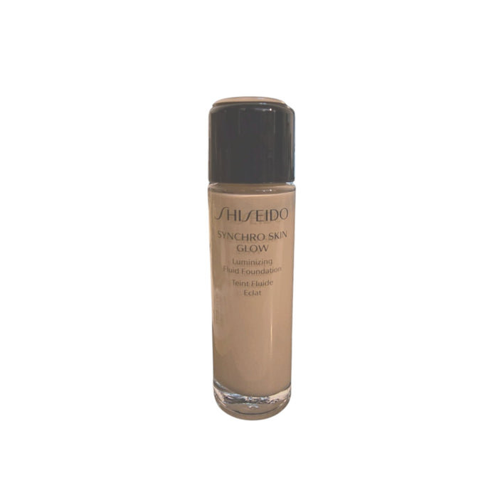 Fond de ten lichid Shiseido Synchro Skin Glow, efect luminos, nuanța 4 Trandafir, SPF 20, 10 ml, tester