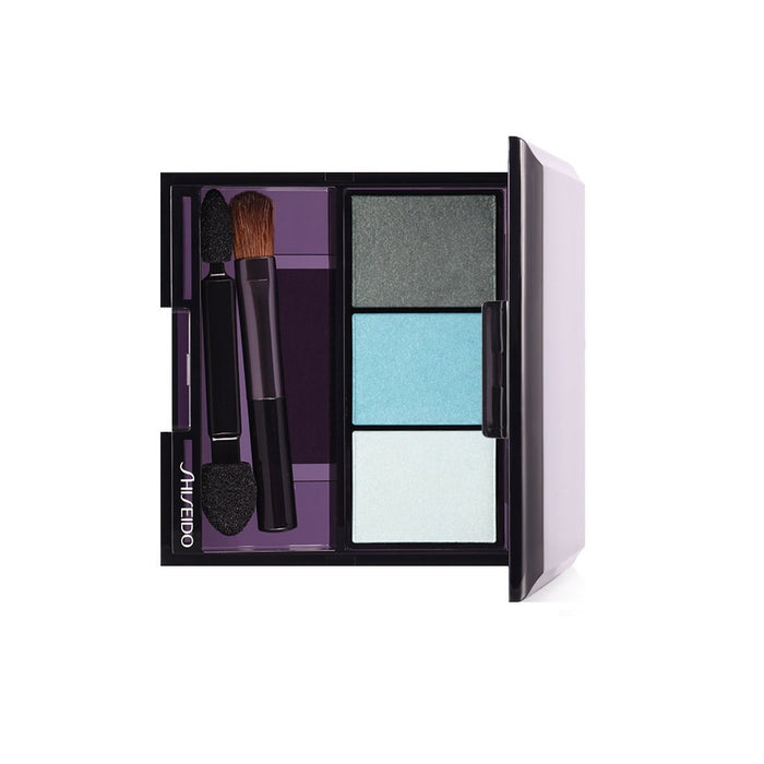 Paletă de farduri de ochi Shiseido Trio, nuanța Gr412 Lido, 3 g, tester