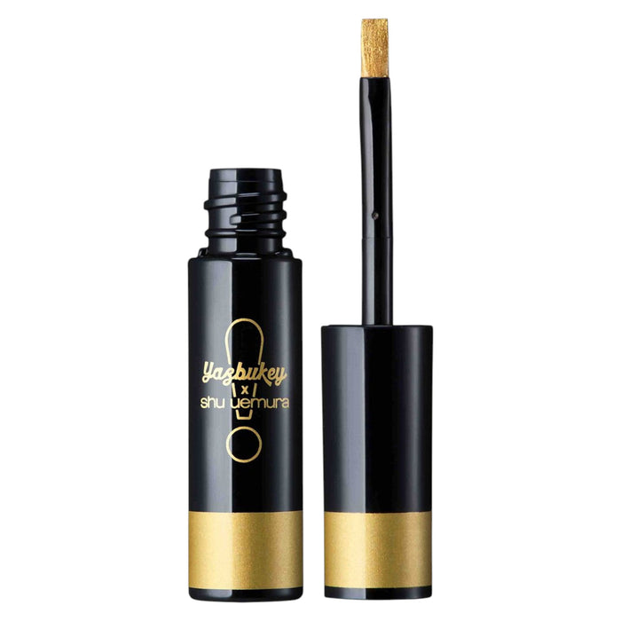Ruj lichid Shu Uemura Magic Metallic Yazbukey, nuanța 1 Aur WOW, 4,5 ml