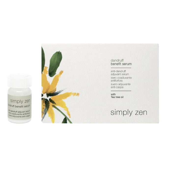 Set ser pentru păr Simply Zen Dandruff Benefit, antimătreață, 12 x 5 ml