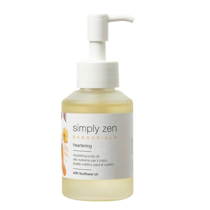 Ulei de corp Simply Zen Heartening, hrănitor, cu ulei de floarea-soarelui, 100 ml