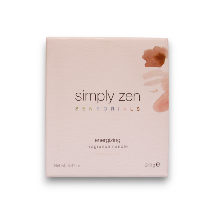 Lumânare parfumată Simply Zen Sensorials Energizing, 240 g