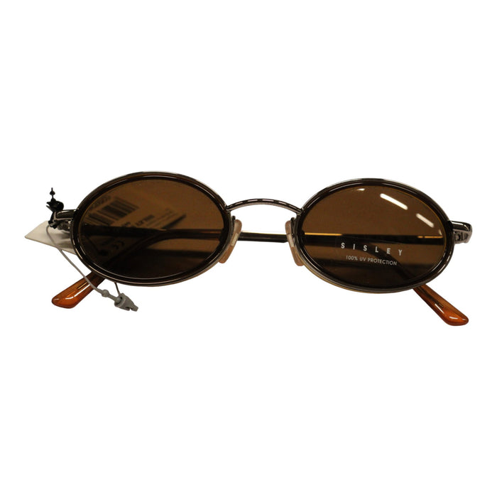 Ochelari de soare Sisley Eyewear & Accessories, ramă ovală, lentile maro