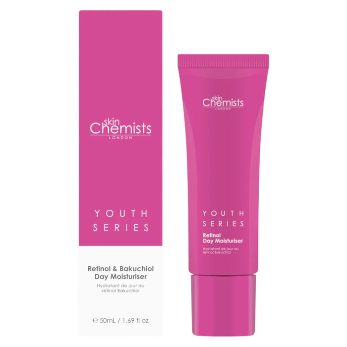 Cremă hidratantă de față Skin Chemists Youth Series Retinol & Bakuchiol, de zi, 50 ml
