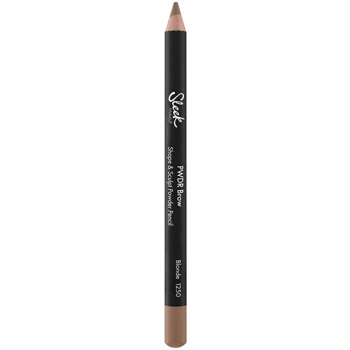 Creion pudră pentru sprâncene Sleek MakeUP PWDR Brow, nuanța 1250 Blond, 1,29 g