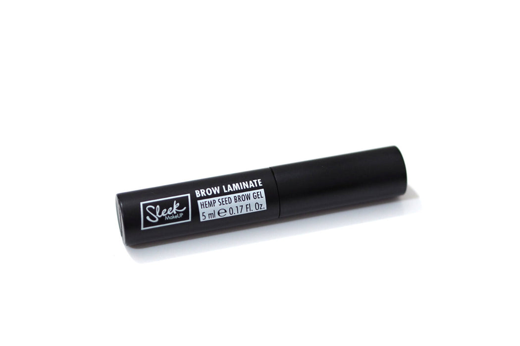 Gel pentru sprâncene Sleek MakeUP Brow Laminate Hemp Seed, negru, 5 ml