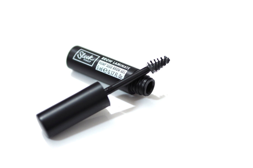 Gel pentru sprâncene Sleek MakeUP Brow Laminate Hemp Seed, negru, 5 ml