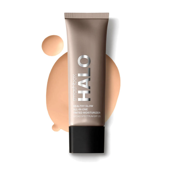 Hidratant colorat Smashbox Halo Healthy Glow, nuanța Light, SPF 25, 40 ml, tester
