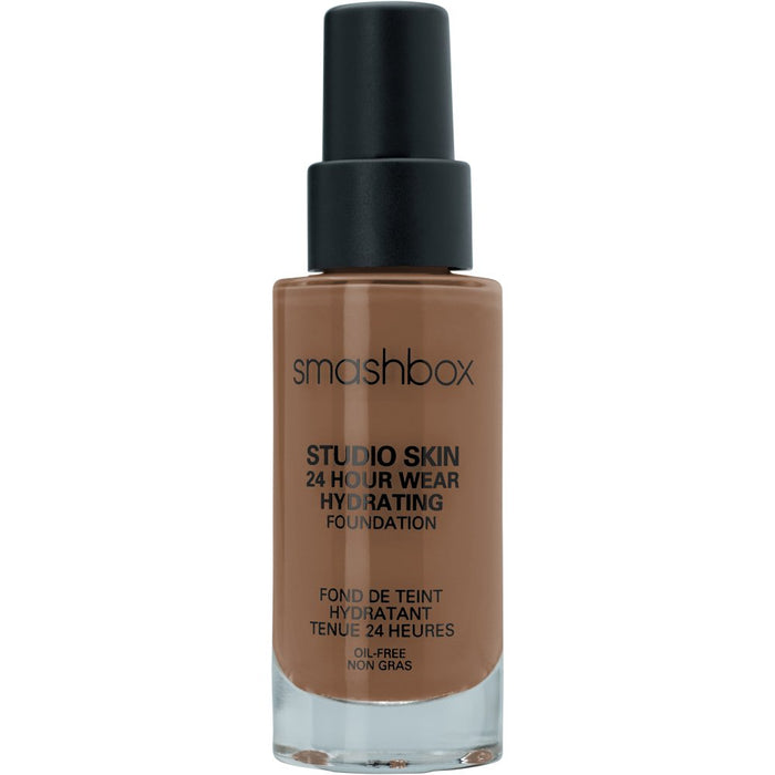 Fond de ten lichid Smashbox Studio Skin, hidratant, nuanța Întunecat, 30 ml