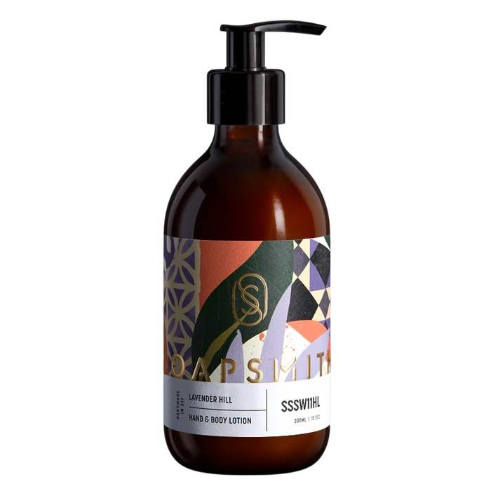 Loțiune de corp Soapsmith Lavender Hill, pentru mâini și corp, 300 ml
