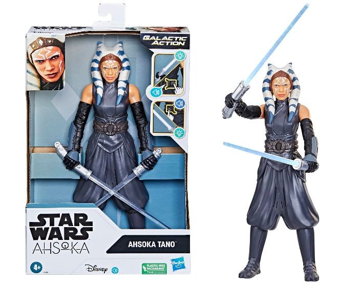 Figurină Hasbro Star Wars Galactic Action, Ahsoka Tano, 4+ ani