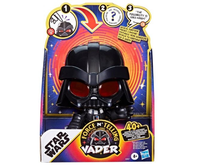 Figurină interactivă Hasbro Star Wars Force N’ Tell, Darth Vader, 4+ ani