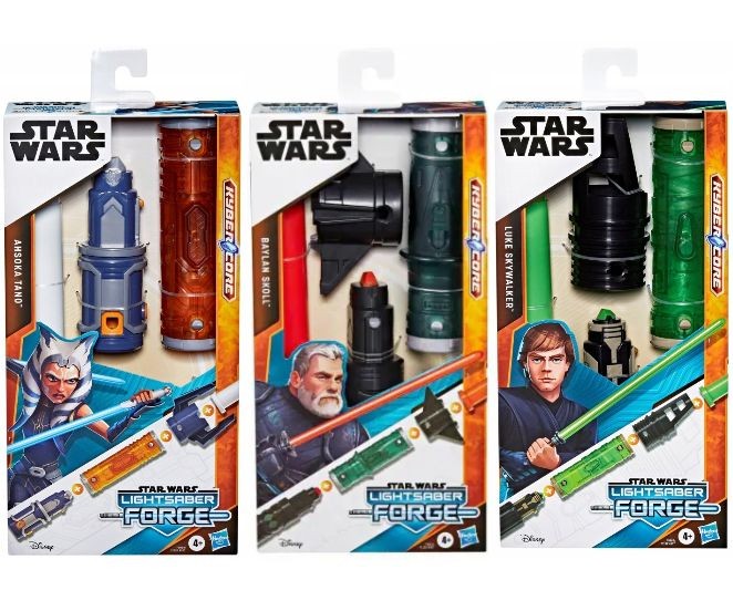 Sabie de jucărie Hasbro Star Wars Lightsaber Forge, diverse modele, 4+ ani