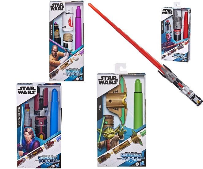 Sabie laser Hasbro Star Wars Lightsaber Forge, diverse modele