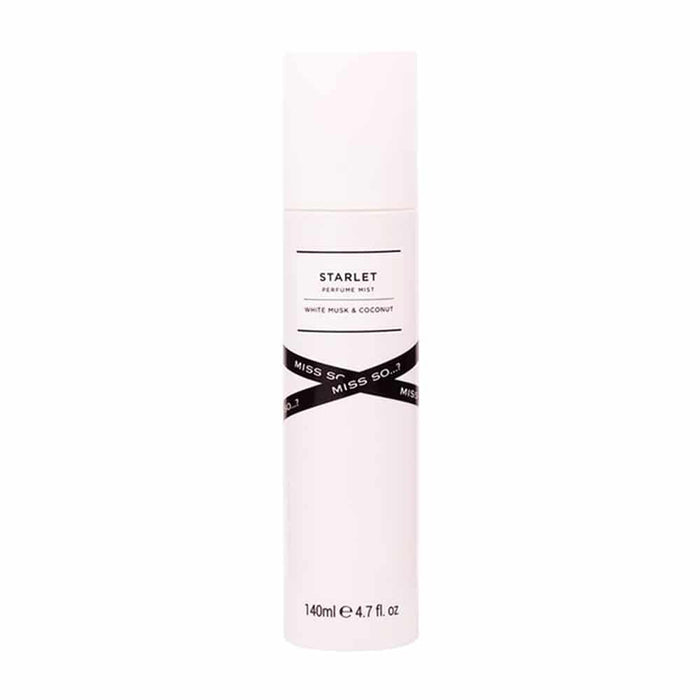 Spray parfumat Starlet Miss So...?, Mosc alb și cocos, 140 ml
