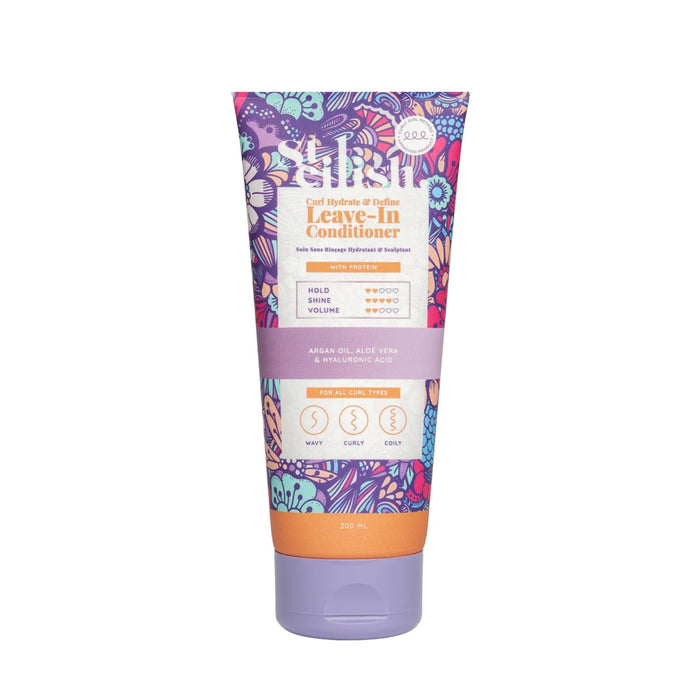 Balsam de păr fără clătire Steilish Curl Hydrate & Define, hidratant și pentru definirea buclelor, 200 ml