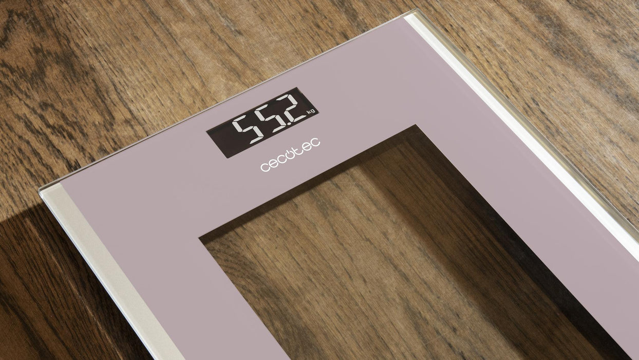 Cântar de baie Cecotec Surface Precision Healthy, 5–180 kg, 30 × 30 cm, sticlă securizată