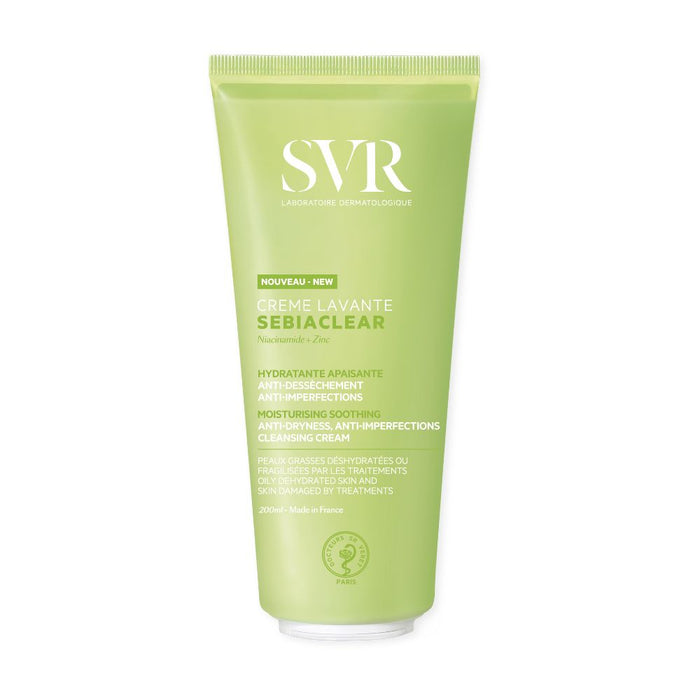 Cremă de curățare SVR Sebiaclear, hidratantă, calmantă, 200 ml
