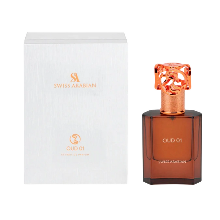 Extract de parfum Swiss Arabian Oud 01, unisex, 50 ml