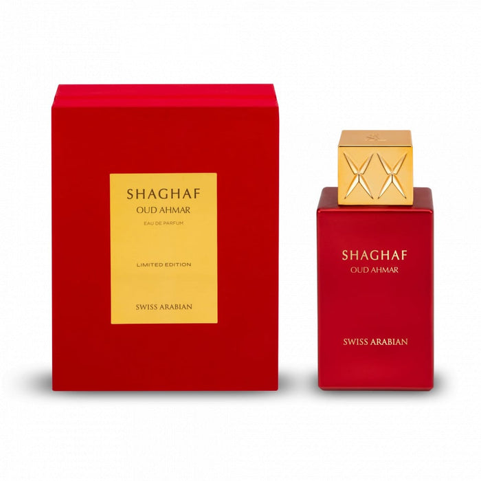 Apă de parfum Swiss Arabian Shaghaf Oud Ahmar, unisex, 75 ml