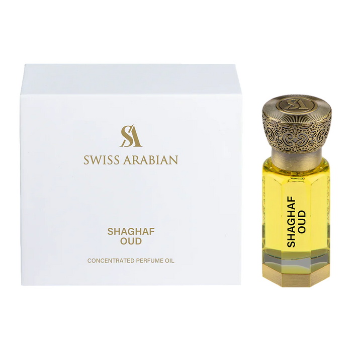 Ulei de parfum Swiss Arabian Shaghaf Oud, unisex, 12 ml