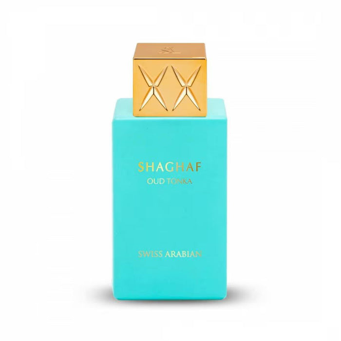 Apă de parfum Swiss Arabian Shaghaf Oud Tonka, unisex, ediție limitată, 75 ml