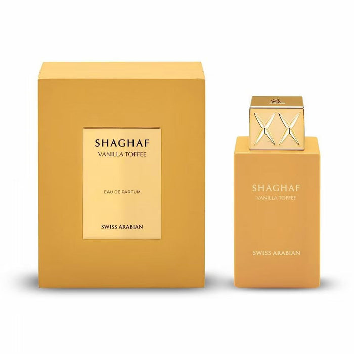 Apă de parfum Swiss Arabian Shaghaf Vanilla Toffee, unisex, 75 ml