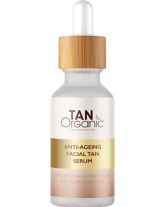 Ser autobronzant pentru față TanOrganic Self Tan, antiîmbătrânire, 30 ml