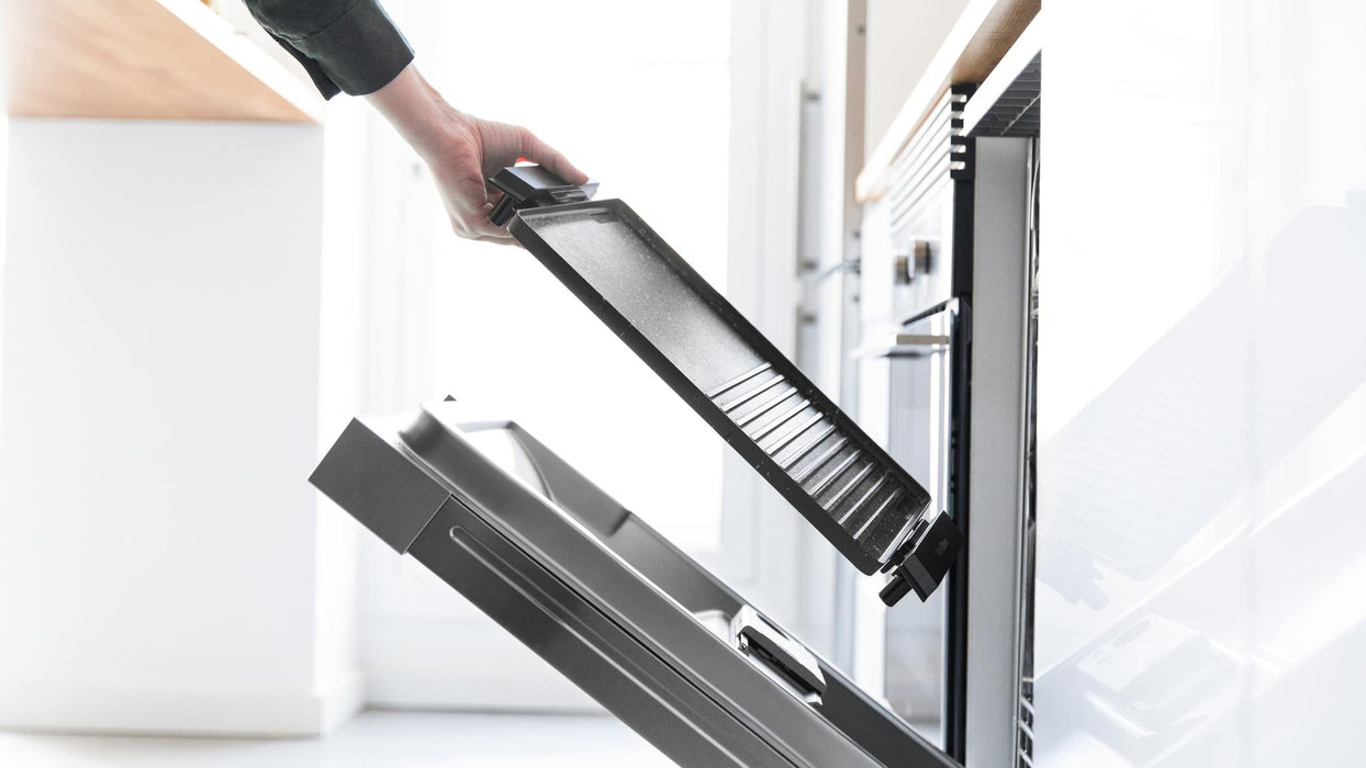 Grătar electric Cecotec Tasty&Grill 2000 Inox MixStone, 2000 W, 5 trepte, suprafață 37,5 × 24,5 cm