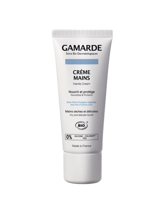 Cremă de mâini Gamarde Bio, hidratantă, pentru mâini uscate și delicate, 40 ml
