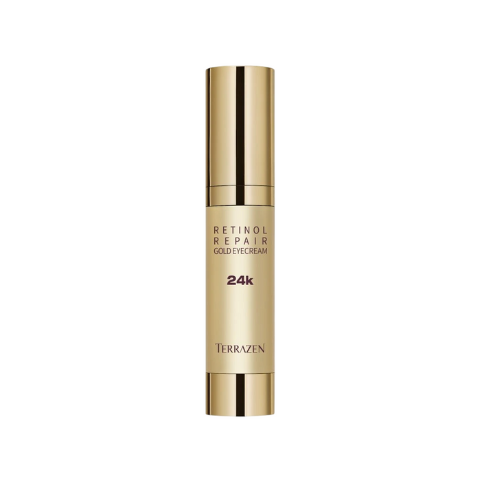 Cremă pentru ochi Terrazen Retinol Repair, cu aur 24K, 20 ml