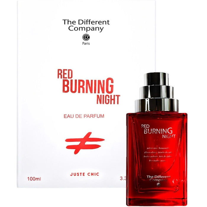 Apă de parfum The Different Company Red Burning Night, unisex, 100 ml