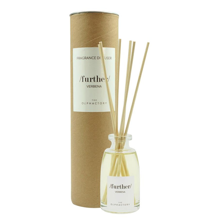 Difuzor de aromă cu bețișoare The Olphactory Further Verbena, 100 ml