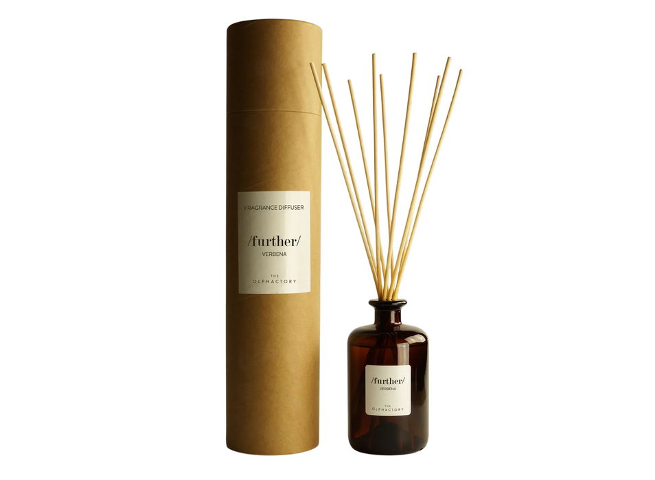 Difuzor de aromă cu bețișoare The Olphactory Further Verbena, 500 ml