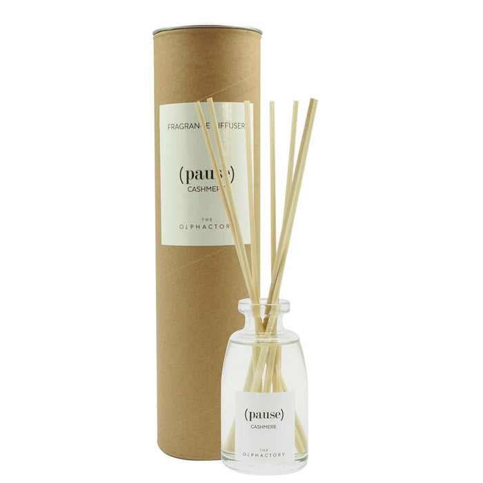 Difuzor de aromă cu bețișoare The Olphactory Pause Cashmere, 100 ml