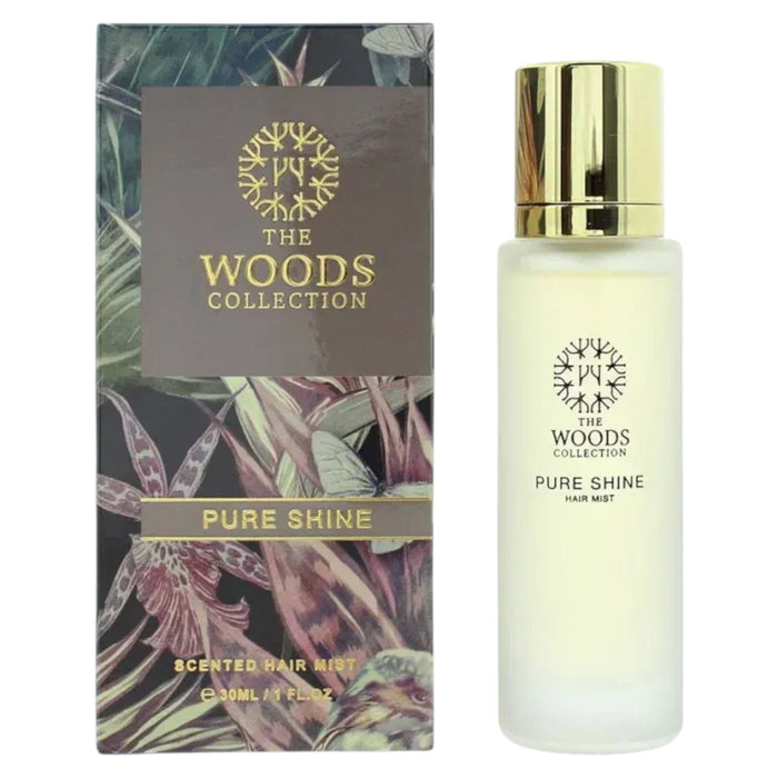 Ceață parfumată pentru păr The Woods Collection Pure Shine, cu aromă de ananas, 30 ml