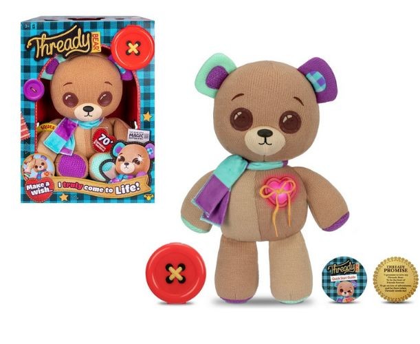 Ursuleț de pluș Moose Thready Bear, interactiv