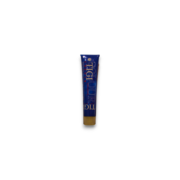 Vopsea permanentă de păr Tigi Colour Creative, nuanța 6/1 Dark Blue Blonde, 60 ml
