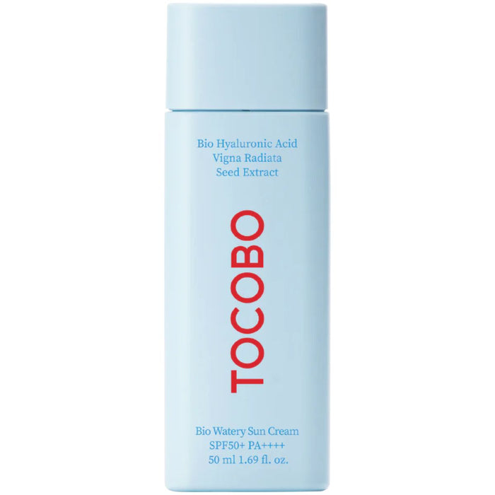 Cremă de protecție solară pentru față Tocobo Bio Watery, hidratantă, SPF 50+, 50 ml