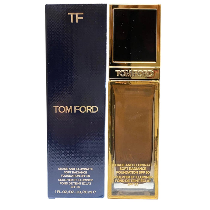 Fond de ten lichid Tom Ford Shade&Illuminate, nuanța 11,5 Ton auriu cald și profund, SPF 50, 30 ml