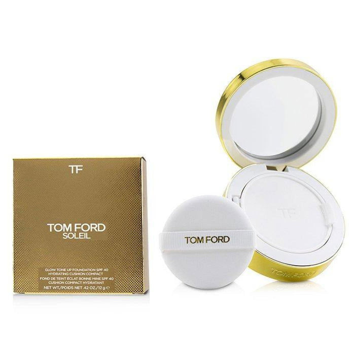 Fond de ten compact Tom Ford Soleil Glow Tone Up, nuanța 2.0 Buff, SPF 40, rezervă, 12 g